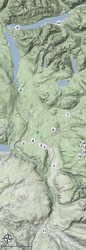 Hämet-Ahti western localities